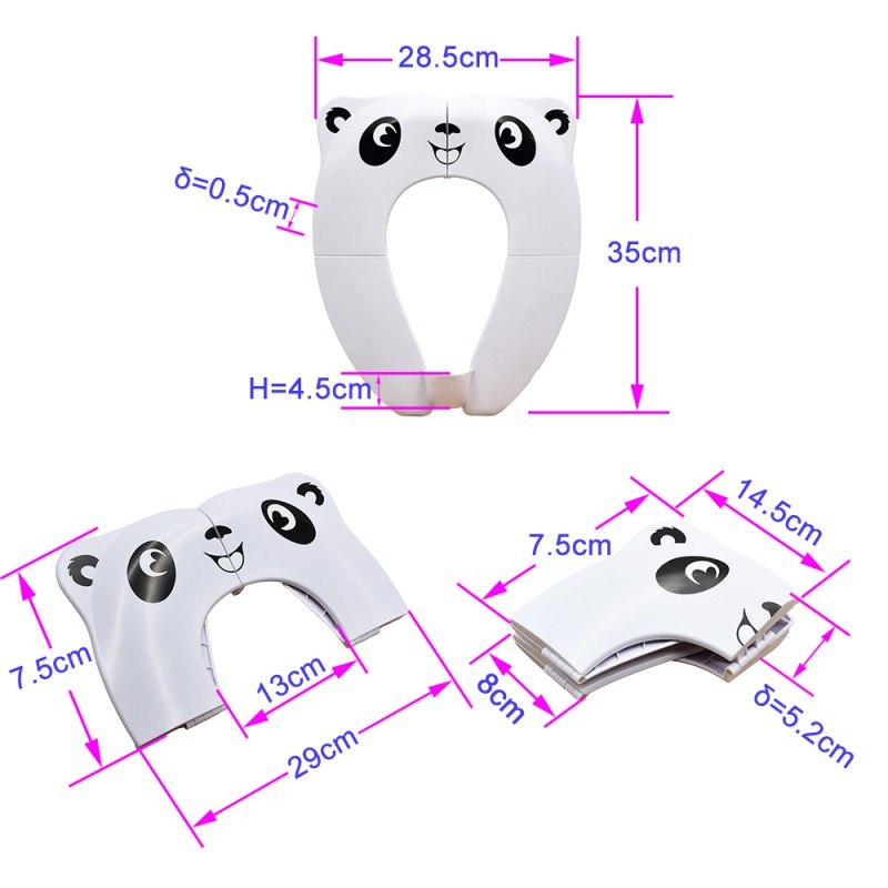 Potty Training Cute Panda Seat Covers Toilet Seat Baby Potty Cover 