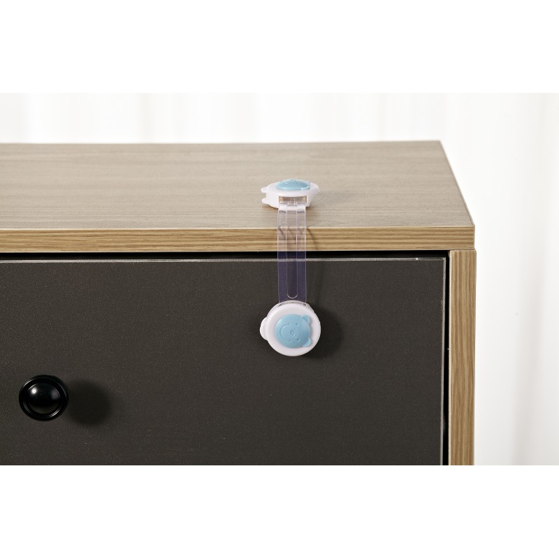 1PCSMultifunctional baby anti pinch hand drawer lock child lock baby protection open refrigerator cabinet door toilet lock