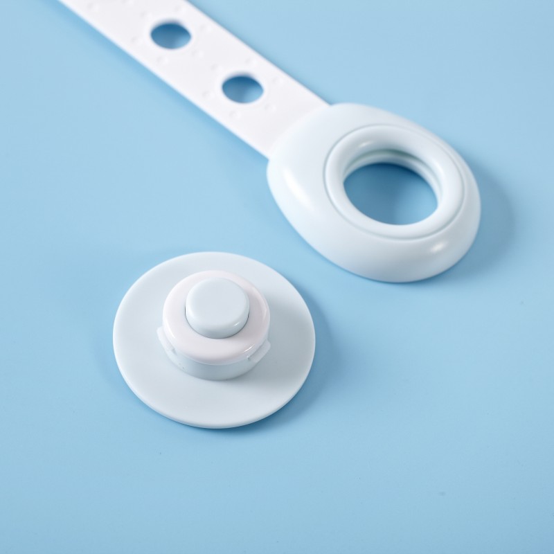 2PCS cupboard Cabinets Strap Locks Child Baby Proof Safety Latches 